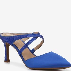 Blue Rhinestone Heels Size 9.5BKelly & Katie Elyma Strappy Mule